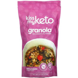 Kiss My Keto, Keto Granola, Strawberry & Vanilla, 9.5 oz (270 g)