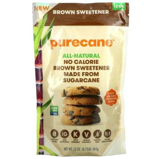 Purecane, No Calorie Brown Sweetener, 12 oz (341 g)