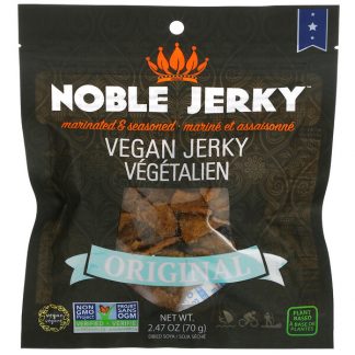 Noble Jerky, Vegan Jerky, Original, 2.47 oz (70 g)
