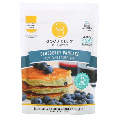 Good Dee's, Low Carb Baking Mix, Blueberry Pancake, 7.2 oz (205 g)