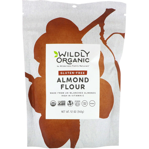 Wildly Organic, Gluten-Free Almond Flour, 12 oz (340 g) 1 Wildly Organic, Gluten-Free Almond Flour, 12 oz (340 g)