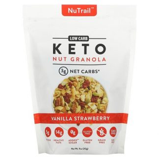 NuTrail, Keto Nut Granola, Vanilla Strawberry, 11 oz (312 g)