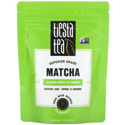 Tiesta Tea Company, Japanese Green Tea Powder, Matcha, 1.5 oz (42.5 g)