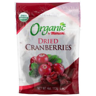 Mariani Dried Fruit, Organic Dried Cranberries, 4 oz (113 g)