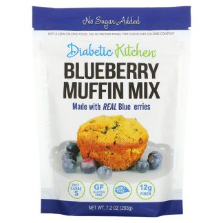 Diabetic Kitchen, Blueberry Muffin Mix, 7.2 oz (203 g)