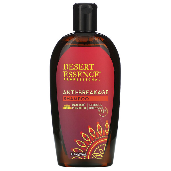Desert Essence, Anti-Breakage Shampoo, 10 fl oz (296 ml) 1 Desert Essence, Anti-Breakage Shampoo, 10 fl oz (296 ml)