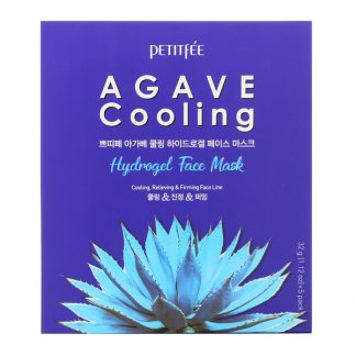 Petitfee, Agave Cooling, Hydrogel Beauty Face Mask, 5 Sheets, 1.12 oz (32 g) Each