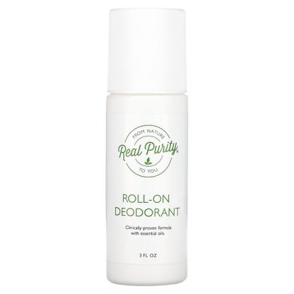 Real Purity, Roll-On Deodorant, 3 fl oz