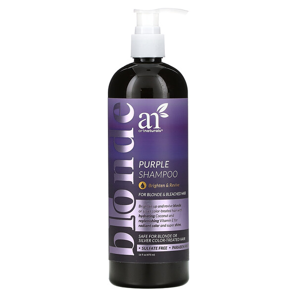 Artnaturals, Purple Shampoo, 16 fl oz (473 ml) 1 Artnaturals, Purple Shampoo, 16 fl oz (473 ml)