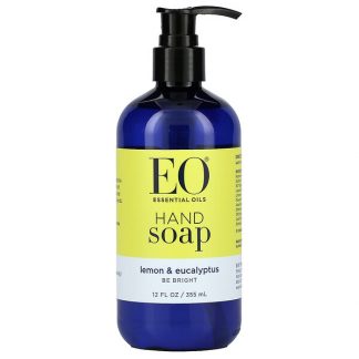 EO Products, Hand Soap, Lemon & Eucalyptus, 12 fl oz (355 ml)