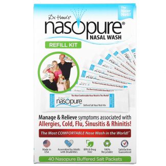 Nasopure, Nasal Wash Refill Kit, 1 Kit