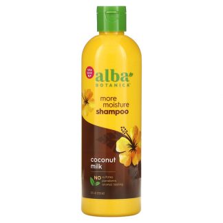 Alba Botanica, More Moisture Shampoo, Coconut Milk, 12 fl oz (355 ml)