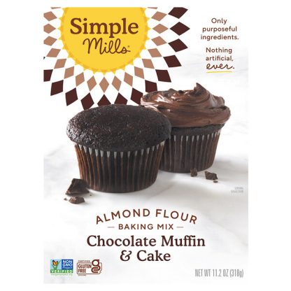 Simple Mills, Almond Flour Baking Mix, Chocolate Muffin & Cake, 11.2 oz (318 g)