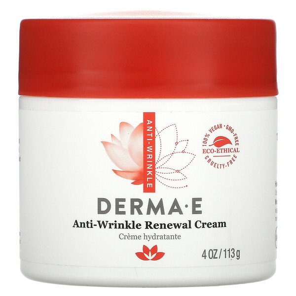 Derma E, Anti-Wrinkle Renewal Cream, 4 oz (113 g) 1 Derma E, Anti-Wrinkle Renewal Cream, 4 oz (113 g)