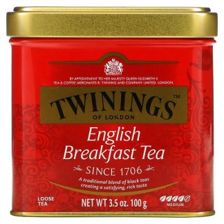 Twinings, English Breakfast Loose Tea, 3.5 oz (100 g)
