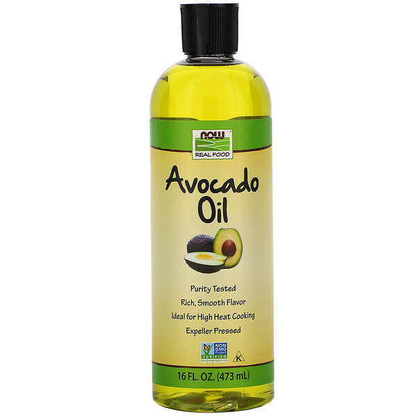 NOW Foods, Real Food, Avocado Oil, 16 fl NOW Foods, Real Food, Avocado Oil, 16 fl. oz (473 ml)