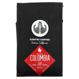 Cafe Altura, Organic Centri Coffee, Colombia, Cherry + Citrus + Caramel, Whole Bean, 12 oz (340 g)