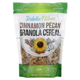 Diabetic Kitchen, Granola Cereal, Cinnamon Pecan, 11 oz (311 g)