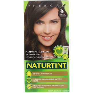 Naturtint, Permanent Hair Color, 4N Natural Chestnut, 5.6 fl oz (165 ml)