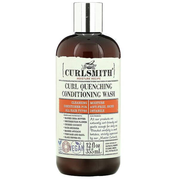 Curlsmith, Curl Quenching Conditioning Wash, All Hair Types, 12 fl oz (355 ml)