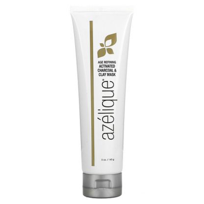 Azelique, Clay Beauty Mask, Age Refining Activated Charcoal & Clay Beauty Mask, 5 oz (140 g)