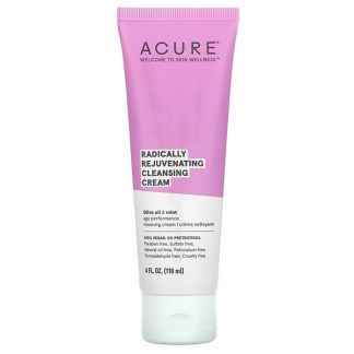 Acure, Radically Rejuvenating, Cleansing Cream, 4 fl oz (118 ml)