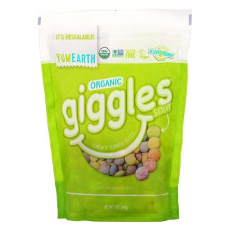 YumEarth, Organic Giggles, Sour, 5 oz (142 g)