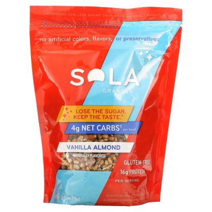 Sola, Granola, Vanilla Almond, 11 oz (311 g)