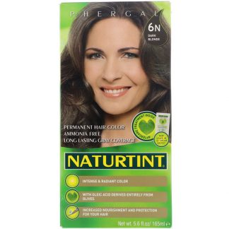 Naturtint, Permanent Hair Color, 6N Dark Blonde, 5.6 fl oz (165 ml)