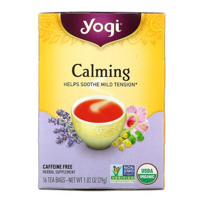 Yogi Tea, Calming, Caffeine Free, 16 Tea Bags, 1.02 oz (29 g)