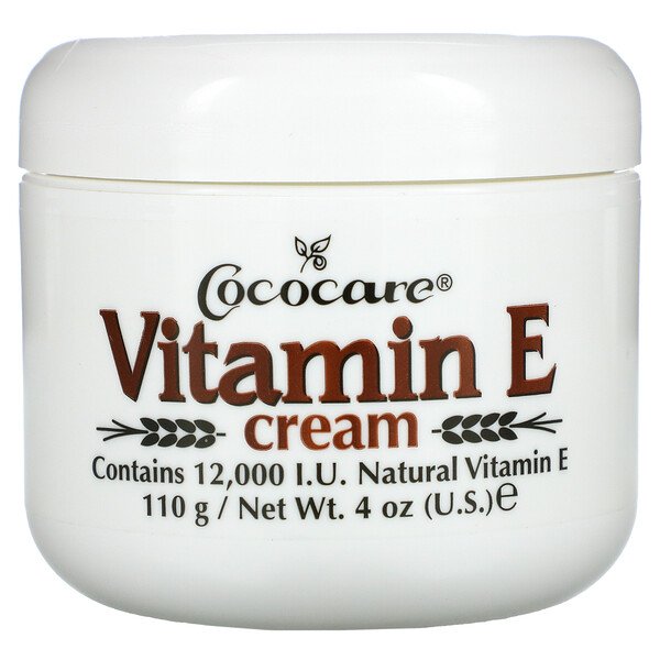 Cococare, Vitamin E Cream, 12,000 IU, 4 oz (110 g) 1 Cococare, Vitamin E Cream, 12,000 IU, 4 oz (110 g)