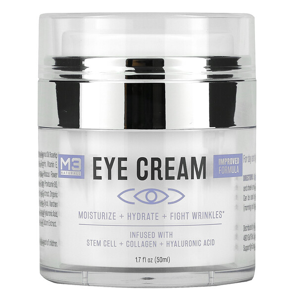 M3 Naturals, Eye Cream, 1 M3 Naturals, Eye Cream, 1.7 fl oz (50 ml)