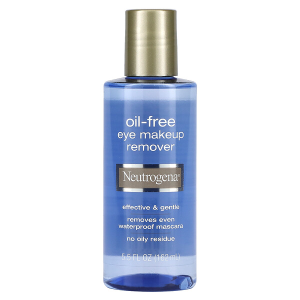 Neutrogena, Oil-Free Eye Makeup Remover, 5.5 fl oz (162 ml)