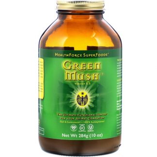HealthForce Superfoods, Green Mush, For Your Animal Companion, Version 5.5, 10 oz (284 g)