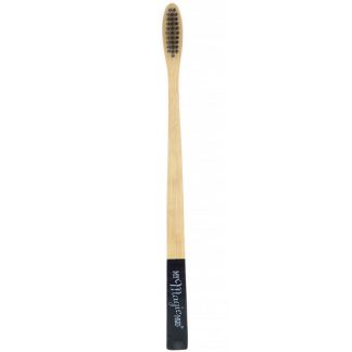 My Magic Mud, Bamboo Toothbrush, Activated Charcoal Infused Soft Bristles, 1 Toothbrush