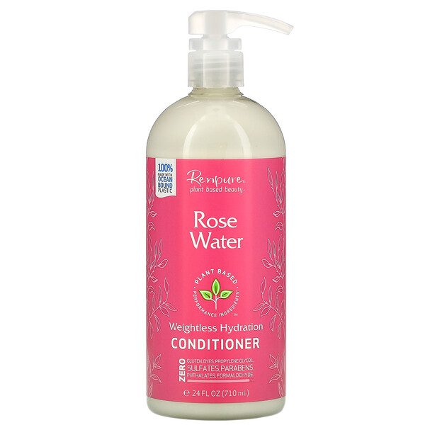 Renpure, Rose Water Conditioner, 24 fl oz (710 ml) 1 Renpure, Rose Water Conditioner, 24 fl oz (710 ml)