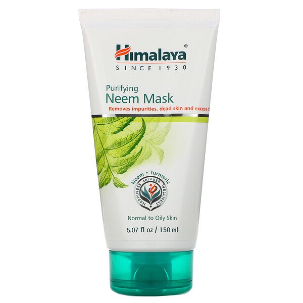 Himalaya, Purifying Neem Beauty Mask, 5 Himalaya, Purifying Neem Beauty Mask, 5.07 fl oz (150 ml)