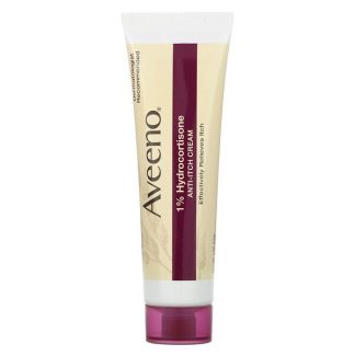 Aveeno, Active Naturals, 1% Hydrocortisone, Anti-Itch Cream, 1 oz (28 g)