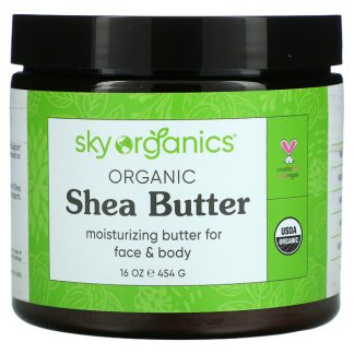 Sky Organics, Organic Shea Butter, 16 oz (454 g)