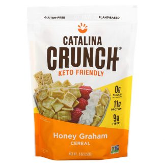 Catalina Crunch, Keto Friendly Cereal, Honey Graham, 9 oz (255 g)