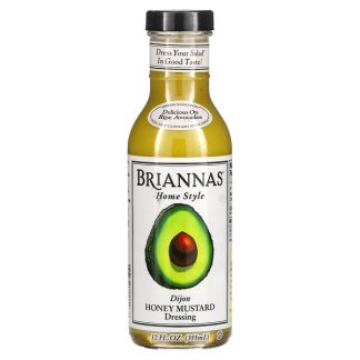 Briannas, Home Style, Dijon Honey Mustard Dressing, 12 fl oz (355 ml)