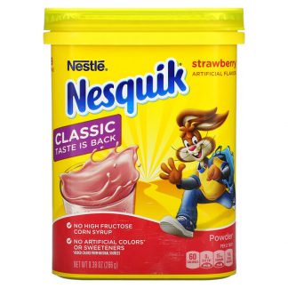 Nesquik, Nestle, Powder, Strawberry, 9.38 oz (266 g)