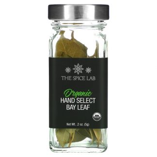 The Spice Lab, Organic Hand Select Bay Leaf, 0.2 oz (5 g)