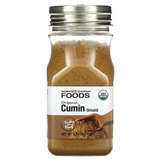California Gold Nutrition, FOODS - Organic Cumin, 2.64 oz (74 g)