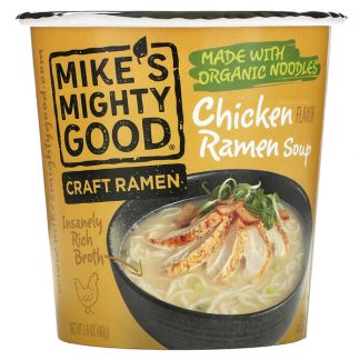 Mike's Mighty Good, Craft Ramen Cup, Chicken Ramen Soup, 1.6 oz (48 g)