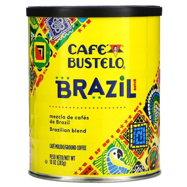 Café Bustelo, Brazilian Blend, Ground Coffee, 10 oz (283 g) 1 Café Bustelo, Brazilian Blend, Ground Coffee, 10 oz (283 g)