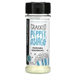 Urban Accents, Popcorn Seasoning, Cracked Pepper Asiago, 2.25 oz (64 g)