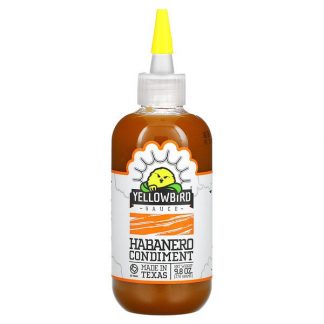 Yellowbird Sauce, Habanero Condiment, 9.8 oz (278 g)
