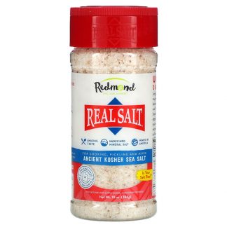 Redmond Trading Company, Real Salt, Ancient Kosher Sea Salt, 10 oz (284 g)