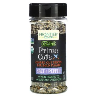 Frontier Co-op, Organic Prime Cuts, Salt & Pepper, 4.09 oz (116 g)